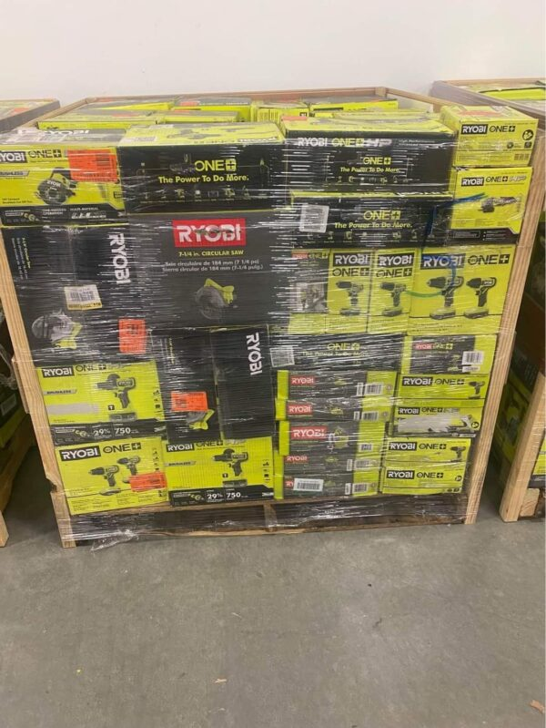 Buy Ryobi wholesale pallets - Image 4